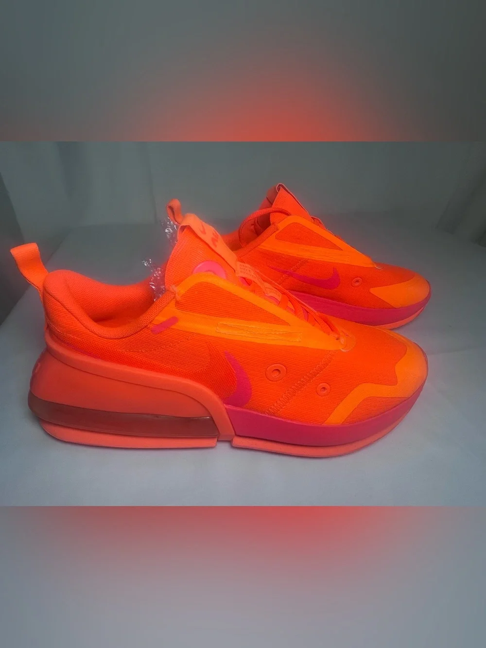 Nike Air Max Up 2020 Neon Orange and Pink Low-Top Sneakers